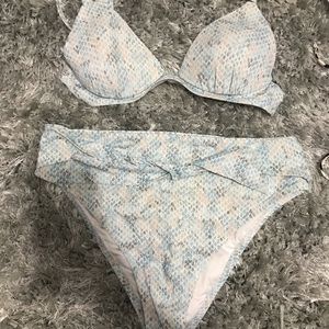 Blue mermaid bikini